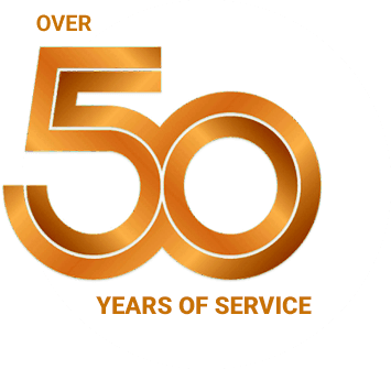 Over 50 years of Service